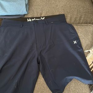 Navy blue men’s shorts size 34 Hurley